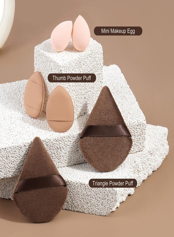 MAGEFY 20 Pcs Makeup Tool Set,13 Eye Makeup Brushes Professional Eyeshadow Makeup Brushes Set for Eyeshadow, Eyebrow, Eyeliner, Blending Concealer-Champagne - Image 4